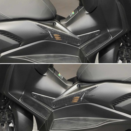 Adesivi gel 3D protezioni boomerang compatibili con Yamaha Xmax 125-300 dal 2023